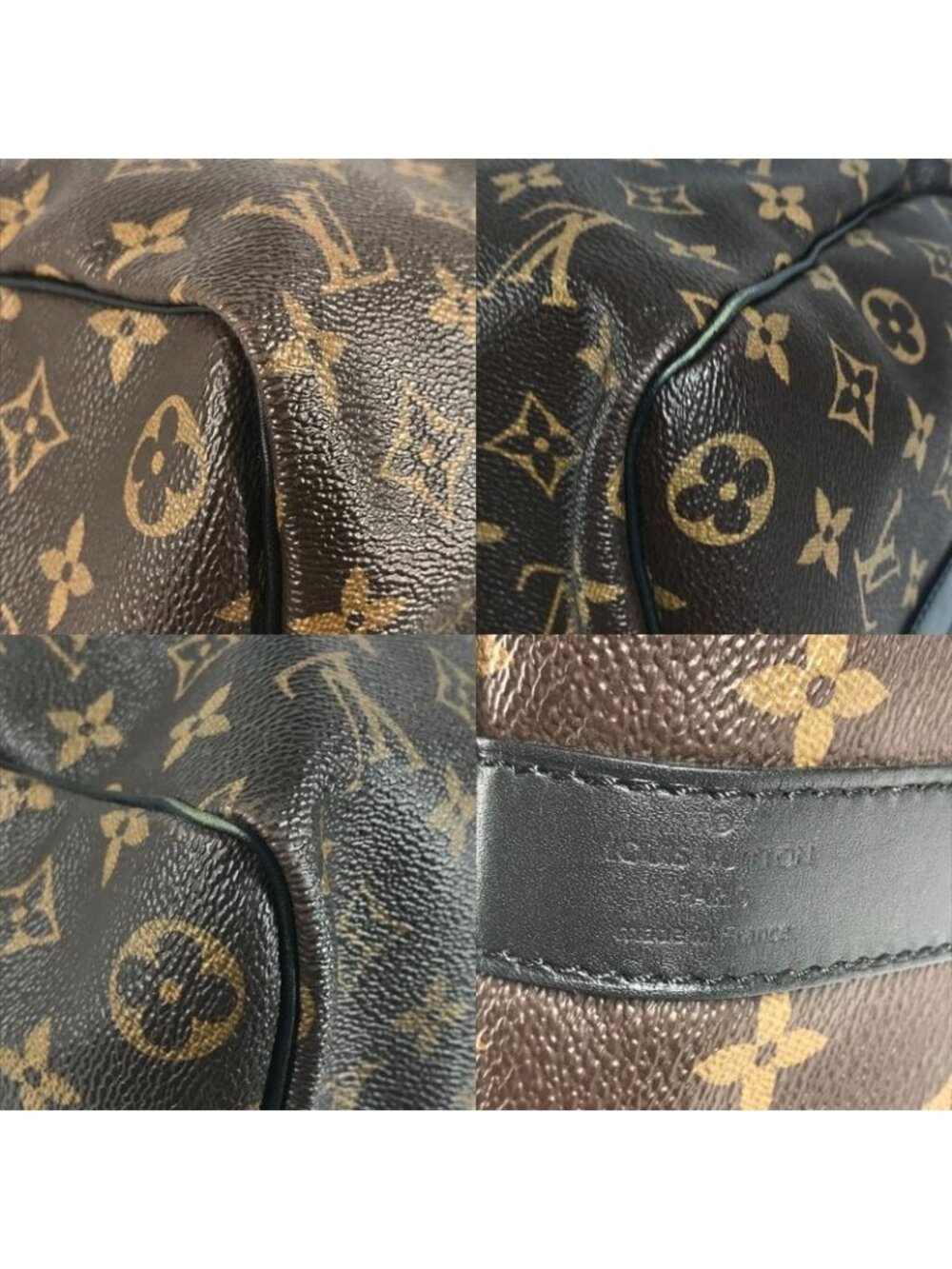 ★SOLD★ Louis Vuitton Boston Bag Keepall Bandouliere 45 Monogram Canvas Brown - Picture 7 of 9